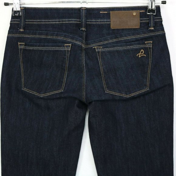 DL1961 Milano Boot Jeans Dark 4 Way 360 Stretch‎ 26 x 32 - Picture 6 of 11